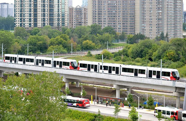 Ottawa's Light Rail Transit system Image Credit Richard Harris-Flickr