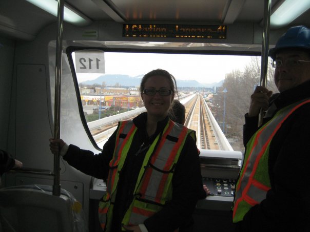 2009 train testing LRV 1112 Vancouver